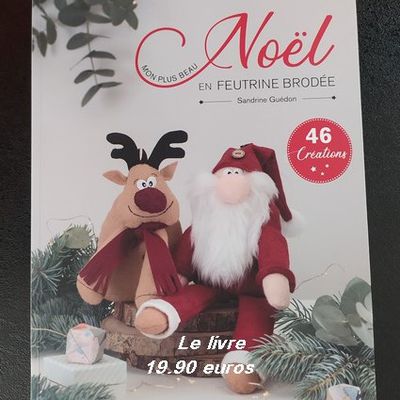 Noël en feutrine brodée - Mon plus beau Noël