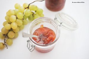 Confiture de raisins blancs