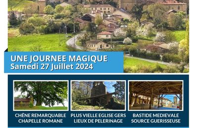 « Sortie GERS 1 : Astarac Bassoues»  SORTIE Groupe hauts lieux vibratoires et Sacrés Samedi 27 Juillet 2024