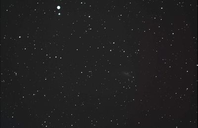 La comète 38P/Stephan-Oterma croise la nébuleuse de l'esquimau le 10 novembre 2018