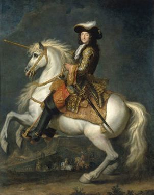 Un jour, une oeuvre (310) : René-Antoine Houasse, Portrait équestre de Louis XIV