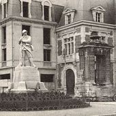 Le cours Langlet, le monument aux mort et la Fontaine