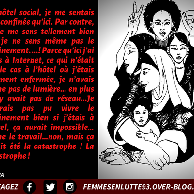 Témoignage de Madina : du confinement social au confinement sanitaire