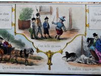 Autre temps,autres moeurs...ou le JEU DES PROVERBES