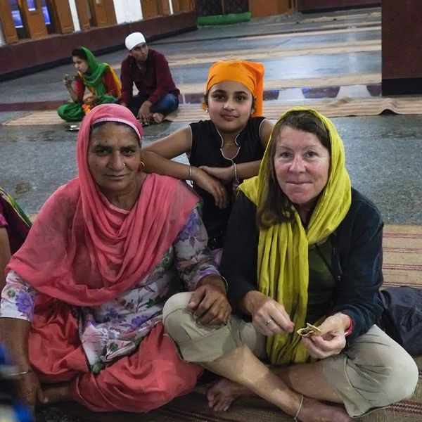 repas au Temple d'Or d'Amritsar