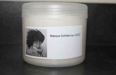 Masque Fortifiant au Coco (inspiration AZ)