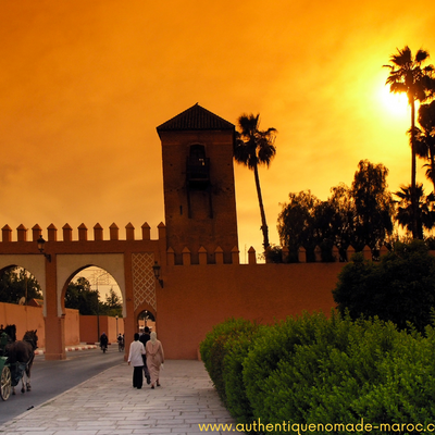 Marrakech la ville Rouge du Maroc
