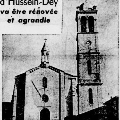 ORIGINE DE L'ÉGLISE NOTRE DAME DE LA NATIVITÉ D'HUSSEIN-DEY