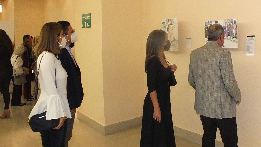 Mirian Perales expone sátira de José Rafael Pocaterra en imágenes y en honor a Valencia en el Hesperia WTC 
