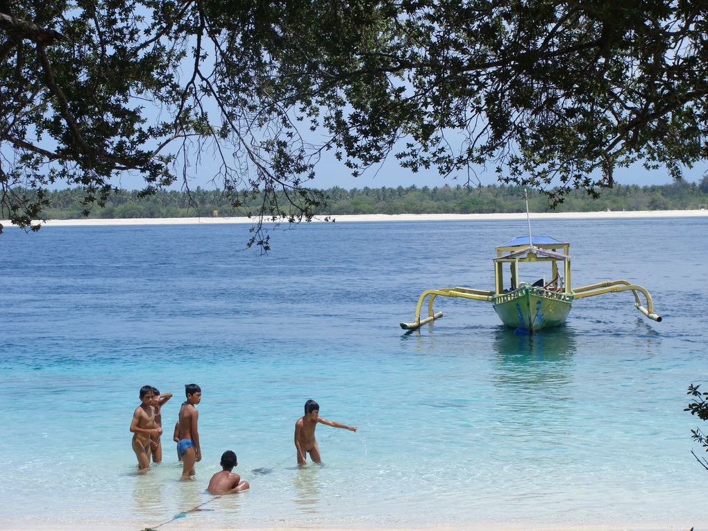 Séjour balnéaire sur les plages paradisiaques de Lombok et Gili Trawangan en 2009