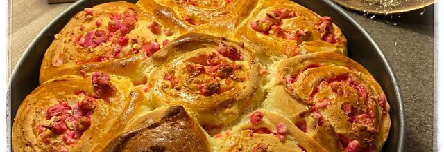 Brioche aux pralines roses - Thermomix