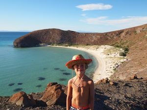 Baja California sud: La Paz playa Balandra