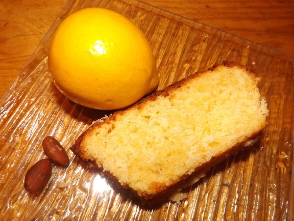 Cake crème d amande et citron