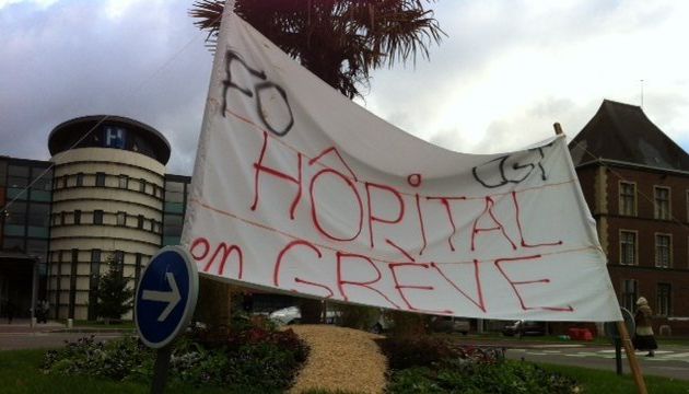 Hopital de Dieppe: appel intersyndical à la grève pour le 9 avril 2015