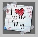 "I love your blog"
