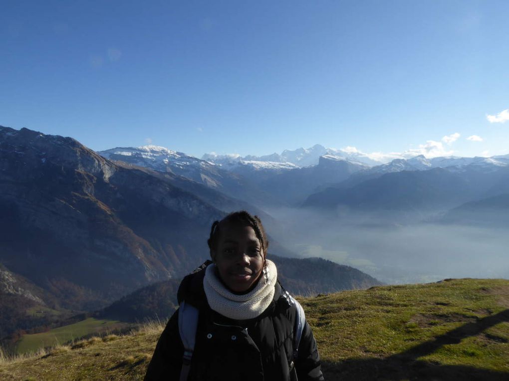 La photo devant le Mont-Blanc 