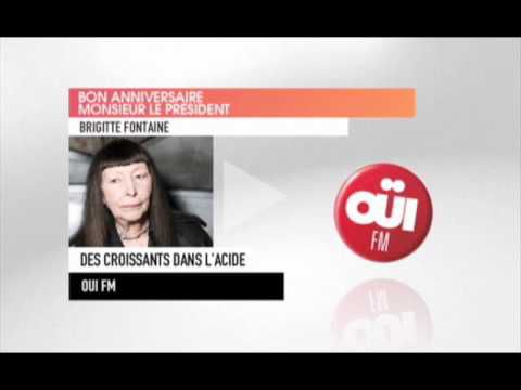 Les voeux de Brigitte Fontaine