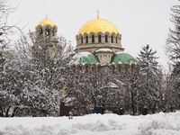 Sofia sous la neige