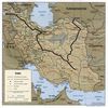 Notre itinéraire en Iran