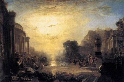 Harbor Scenery under the Sun by Turner