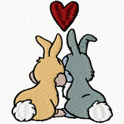 lapins d'amour