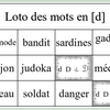 Loto des mots.