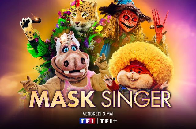 Nouvelle saison de Mask Singer dès le 3 mai, avec les enquêteurs Inès Reg, Kev Adams, Laurent Ruquier, Chantal Ladesou.