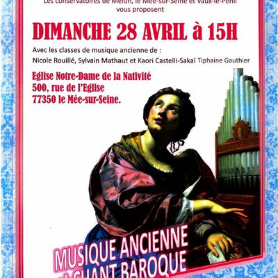 Musique ancienne et chant baroque au Mée-sur-Seine (77)