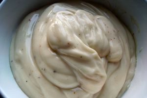 Mayonnaise sans oeuf et mayonnaise sans huile