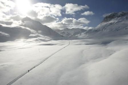 Photos de l'édition 2008 de la Grande Odyssée, course de chiens de traineau par étapes en Savoie Mont Blanc.