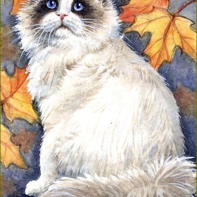 Les chats par les peintres -  Elena Mezhibovsky