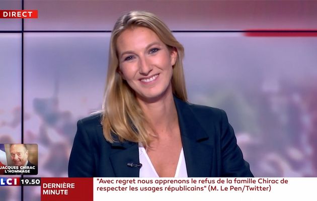 Amélie Carrouër En Toute Franchise LCI le 29.09.2019