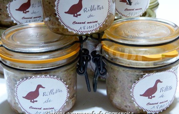 Rillettes de canard gras