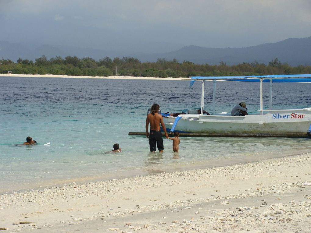 Séjour balnéaire sur les plages paradisiaques de Lombok et Gili Trawangan en 2009