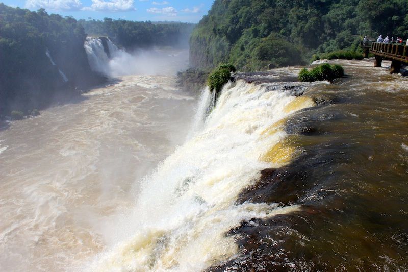 Les chutes d'Iguazu - BRESIL : des vues panoramiques 