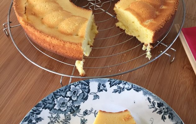 Gâteau moelleux citron et mascarpone