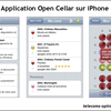 Open Cellar disponible sur iPhone