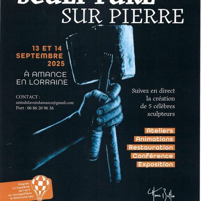 Amance Festival de sculpture sur pierre