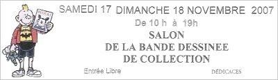 6e Salon de la Bande Dessinée de Collection