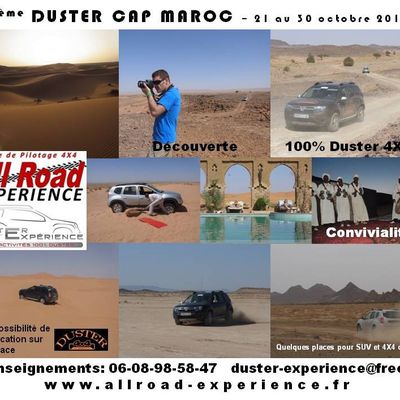 2ème DUSTER CAP MAROC 2014