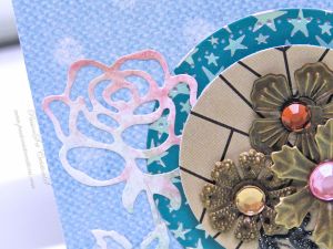 Carte - Machine - Découpe - Action - Anniversaire - Florale - 2019 - Fait maison - Fait main - Strass - Stickers - Dies - Embossage