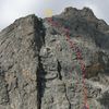 Face Nord de l'Aiguille de la Gandolière : Voie Gandonéon (TD/350m)