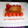 Mille feuilles aux fraises