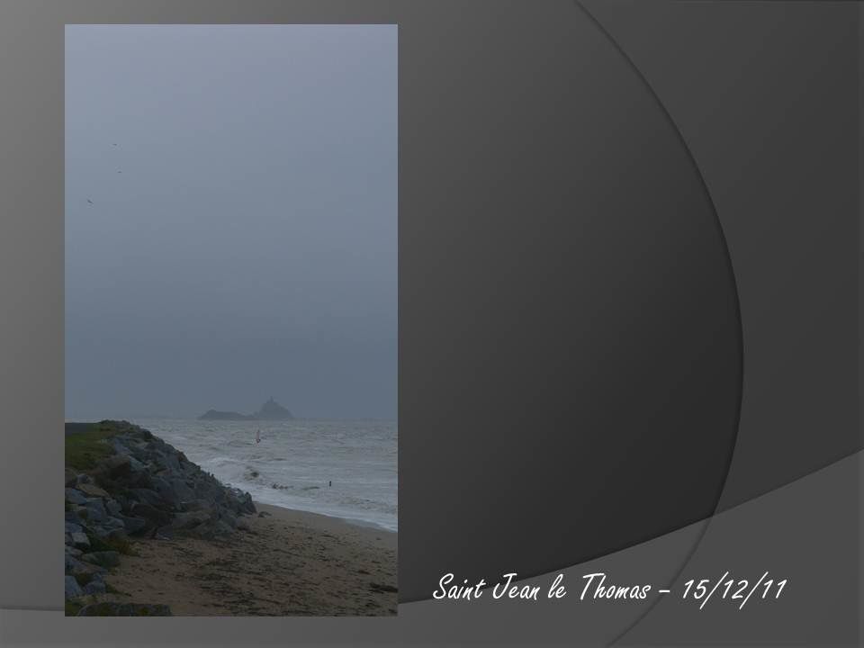 Album - Coup de vent sur Saint Jean le Thomas - novembre 2011