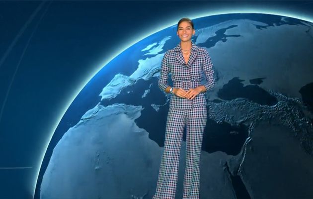 Tatiana Silva Météo TF1 le 22.10.2021