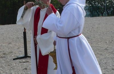 Bénédiction de la vigne à la Saint Marc, Châteauneuf-du-Pape