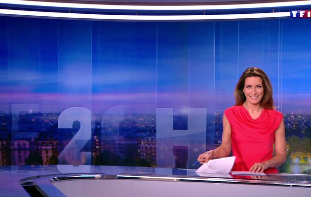 📸28 ANNE-CLAIRE COUDRAY @ACCoudray @TF1 @TF1LeJT pour LE 20H WEEK-END #vuesalatele