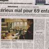 Plusieurs articles sur les dangers de la qualité de l'air dans nos écoles