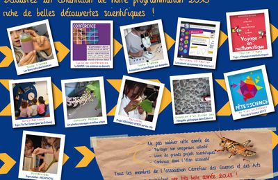 VOEUX 2013 de Carrefour des Sciences et des Arts