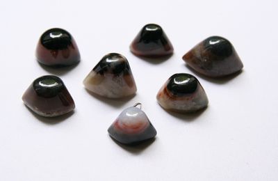 Pendentifs agate oeil de cyclope